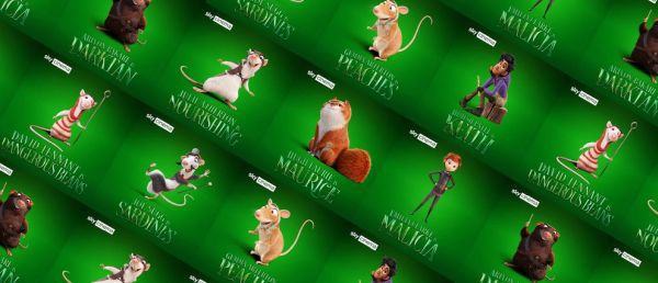Posters of all the characters in The Amazing Maurice