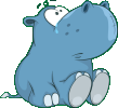Keith the Hippo is Sad